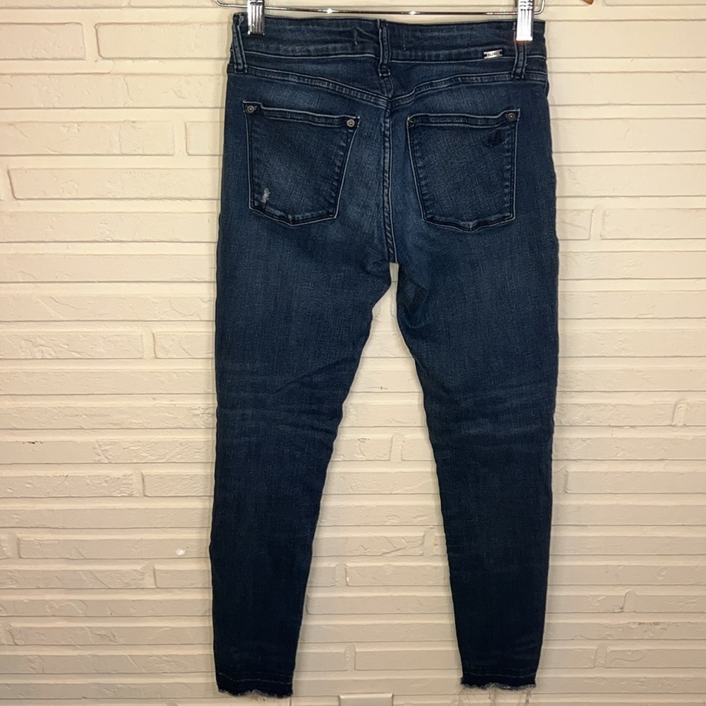 DL1961 Dark Wash Emma Power Leggings in Stark Jeans, Women Size 26 - Picture 9 of 10